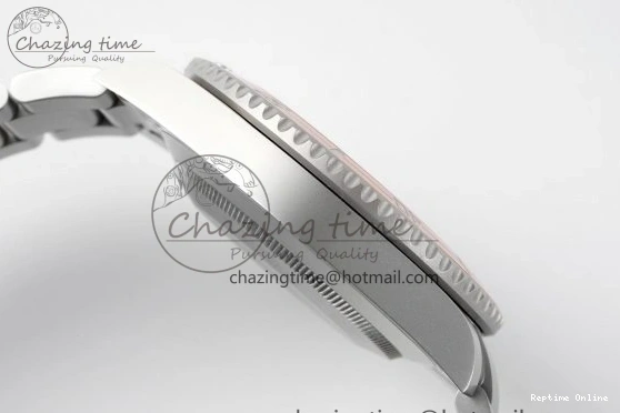 0411 Bold Submariner DIW Sandblasted VSF 1:1 Best Edition Orange Ceramic Bezel Orange Black Dial on SS Bracelet VS 2053